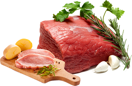 Raw meat sample for species authentication